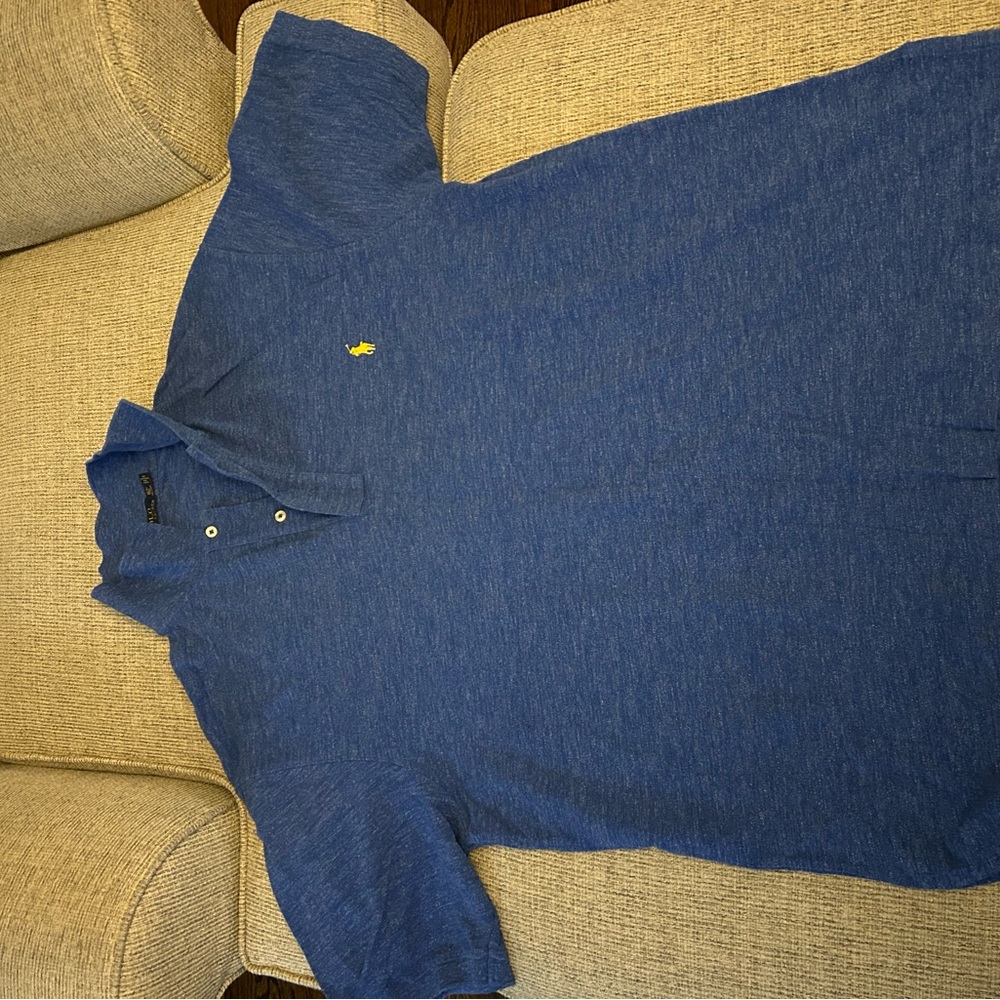Polo by Ralph Lauren Men's Blue Polo Shirt